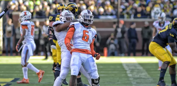 Carroll Phillips - Illinois vs. Michigan - October 22, 2016