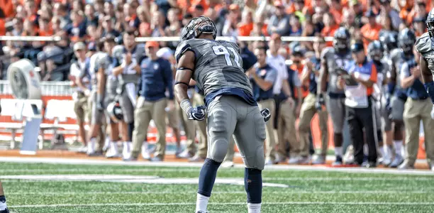 Dawuane Smoot Celebrate - Illinois vs. Minnesota - October 29, 2016