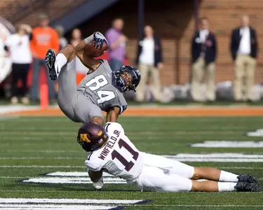 Dominic Thieman NCAA Football: Minnesota at Illinois