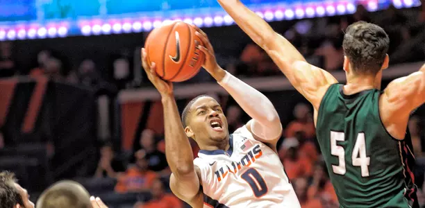 DJ Williams - Illinois vs. Washington University - October 30, 2016