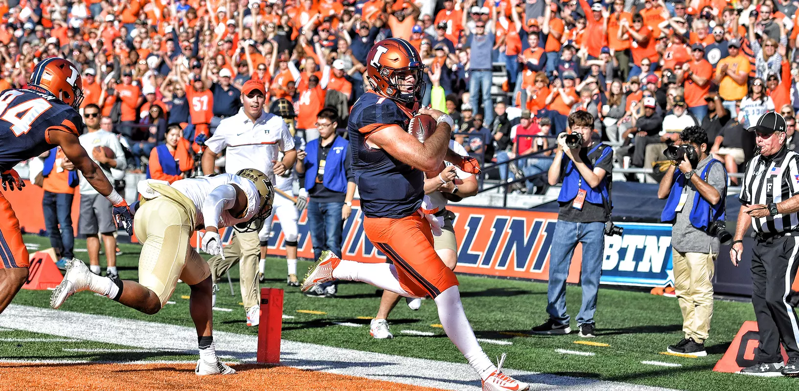Chayce Crouch - Illinois vs. Purdue - Oct. 8, 2016