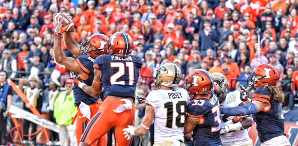 Hardy Nickerson - Illinois vs. Purdue - October 8, 2016