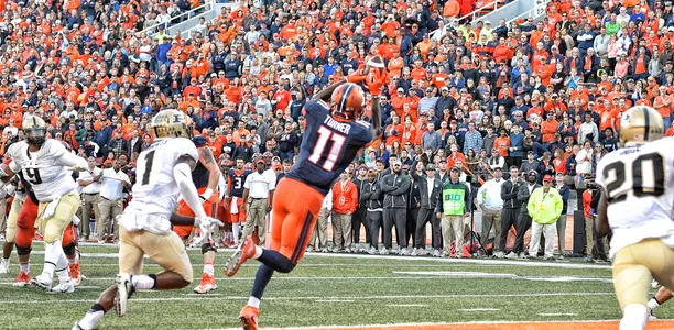 Malik Turner - Illinois vs. Purdue - October 8, 2016