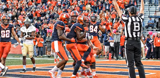 Malik Turner - Illinois vs. Purdue - October 8, 2016