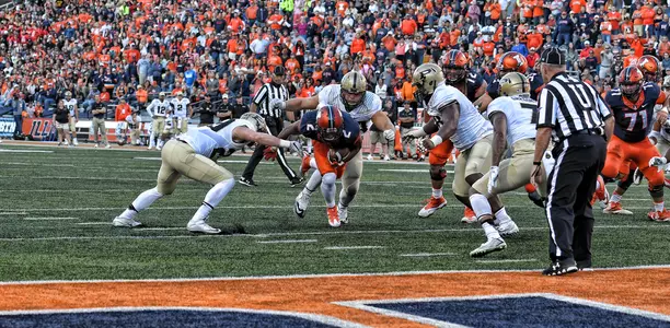 Reggie Corbin - Illinois vs. Purdue - October 8, 2016