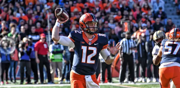 Wes Lunt - Illinois vs. Purdue - Oct. 8, 2016