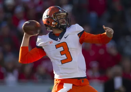 Jeff George NCAA Football: Illinois at Wisconsin