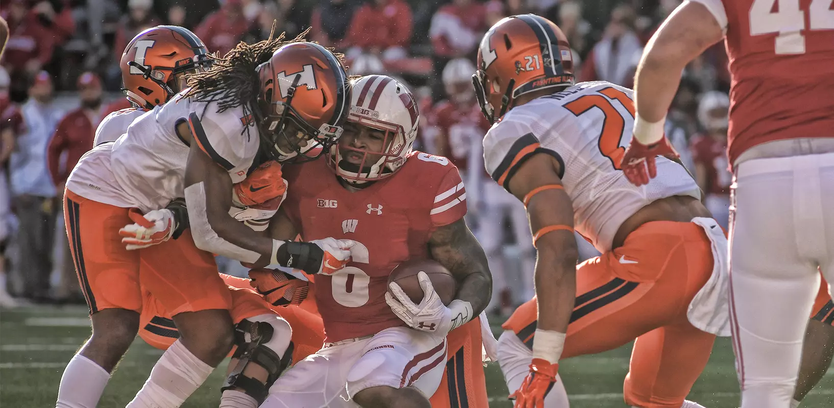 Jaylen Dunlap - Illinois vs. Wisconsin - November 12, 2016