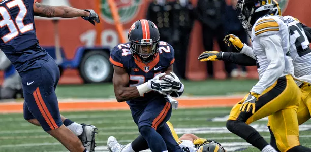 Darius Mosely - Illinois vs. Iowa - Nov. 19, 2016