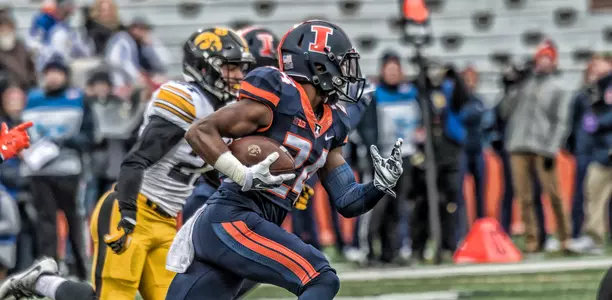 Darius Mosely - Illinois vs. Iowa - Nov. 19, 2016