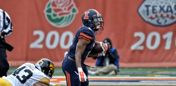 Reggie Corbin - Illinois vs. Iowa - Nov. 19, 2016