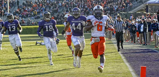 Josh Ferguson at Northwestern - 2014