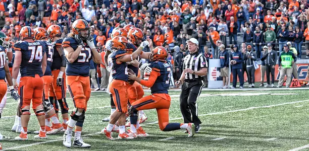 Celebrate Jeff George - Illinois vs. Michigan State - November 5, 2016