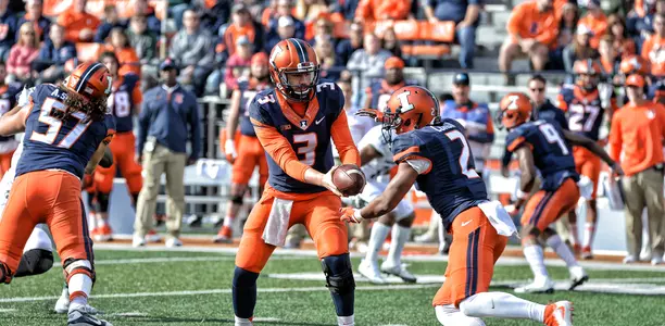 Jeff George Reggie Corbin - Illinois vs. Michigan State - November 5, 2016