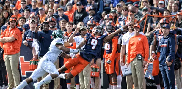 Sam Mays - Illinois vs. Michigan State - November 5, 2016