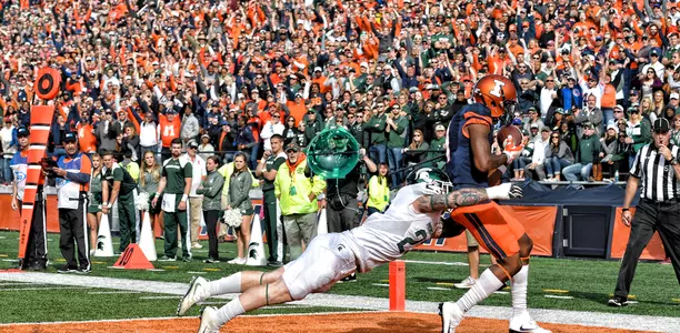 Sam Mays Touchdown - Illinois vs. Michigan State - November 5, 2016
