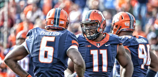 Carroll Phillips Chunky Celements - Illinois vs. Michigan State - November 5, 2016