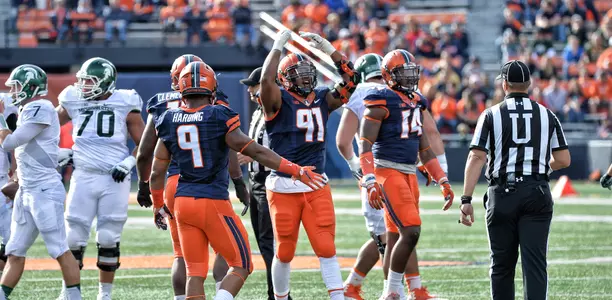 Dawuane Smoot - Illinois vs. Michigan State - November 5, 2016