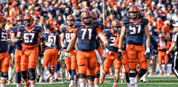 Joe Spencer Offense - Illinois vs. Michigan State - November 5, 2016