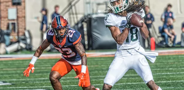 Frank Sumpter - Illinois vs. Michigan State - November 5, 2016