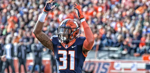 Cameron Watkins - Illinois vs. Michigan State - November 5, 2016