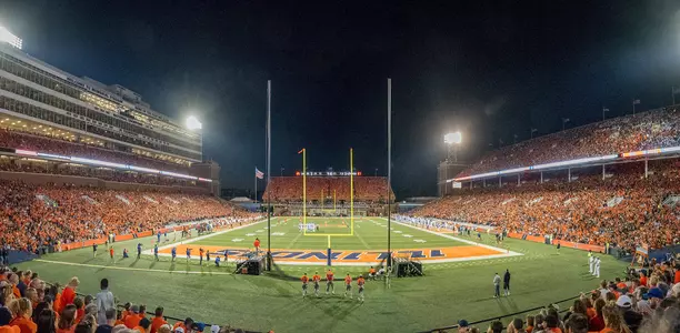Memorial Stadium at Night - Sept. 10, 2016