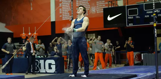 Tyson Bull first high bar title