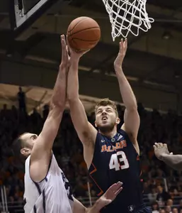 NCAA Basketball: Illinois at Northwestern - Michael Finke