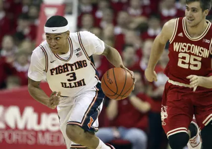 NCAA Basketball: Illinois at Wisconsin