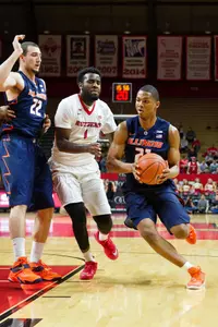 NCAA Basketball: Illinois at Rutgers