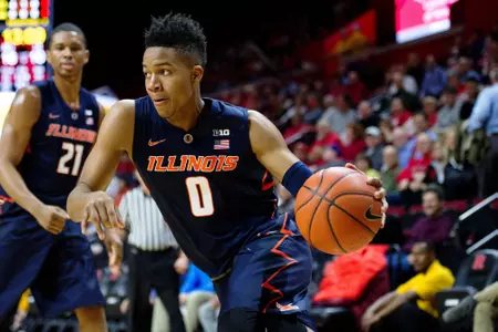 NCAA Basketball: Illinois at Rutgers
