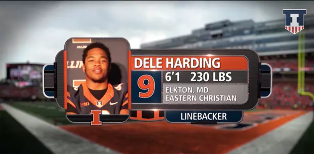 Dele Harding Signing Day Video Screen Shot - Feb. 3, 2016