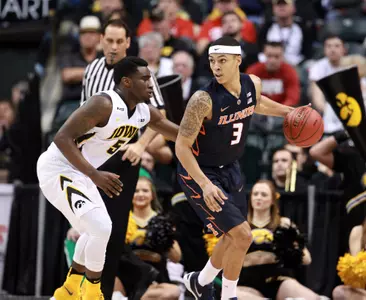 NCAA Basketball: Big Ten Conference Tournament-Illinois vs Iowa