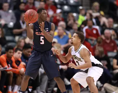 NCAA Basketball: Big Ten Conference Tournament-Illinois vs Purdue - Jalen Coleman-Lands