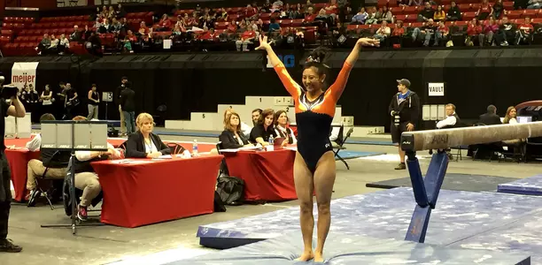 Sunny Kato at 2016 Big Ten Championships