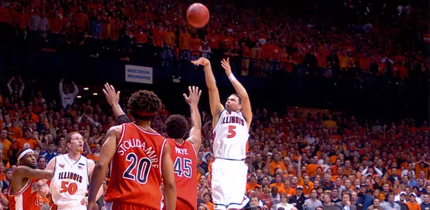 Deron Williams "The Shot" vs. Arizona in 2005 Elite Eight