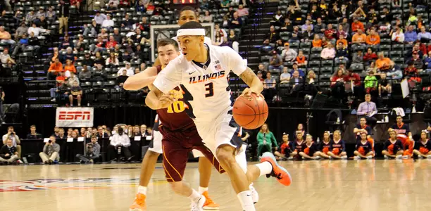 Khalid Lewis - Illinois vs. Minnesota (Big Ten Tournament) - March 9, 2016