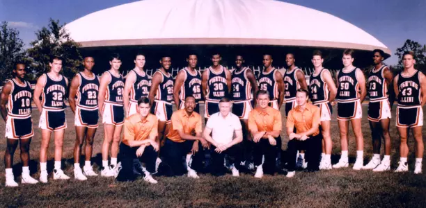 1988-89 Flyin' Illini Team Photo