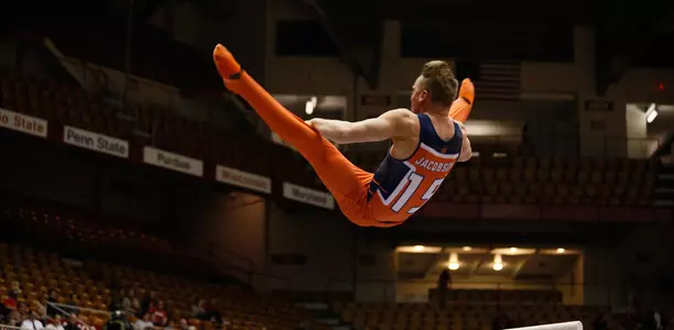 Johnny Jacobson B1G Team Finals pbars 2016