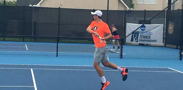 Aleks Vukic at NCAA Singles Championships