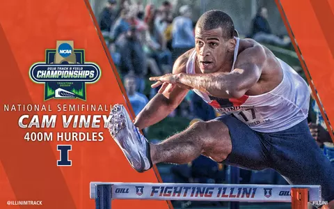 Cam Viney 400m Hurdles Qualifier