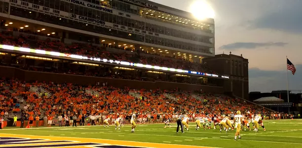 Memorial Stadium at Night - Sept. 20, 2014