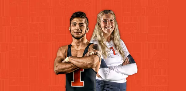2016 Dike Eddleman Athletes of the Year - Isaiah Martinez and Jocelyn Birks