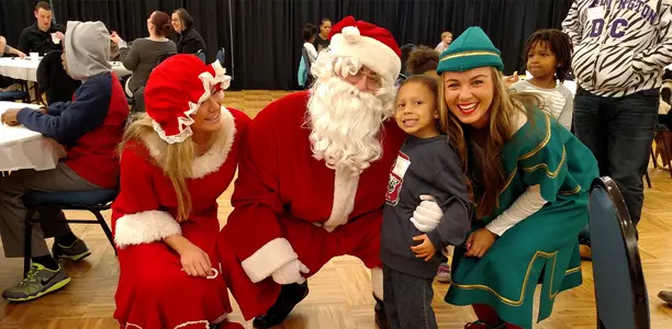 Illinois Athletics Big Brothers Big Sisters Holiday Party