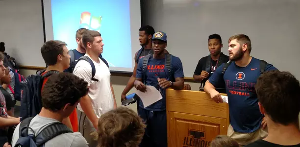 Coleman Lands as Freshman Athlete Mentor