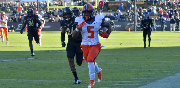 Ke'Shawn Vaughn 78-yard TD run at Purdue - 2016