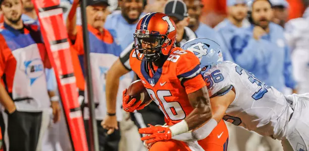 Desmond Cain - Illinois vs. North Carolina - Sept. 10, 2016