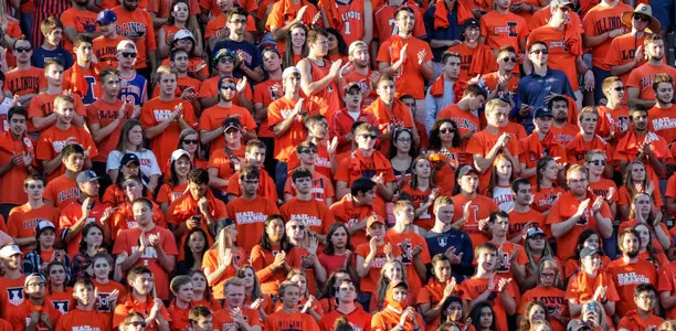 Block I Students Fans - Illinois vs. North Carolina - Sept. 10, 2016