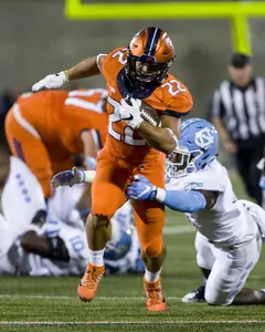 Kendrick Foster NCAA Football: North Carolina at Illinois