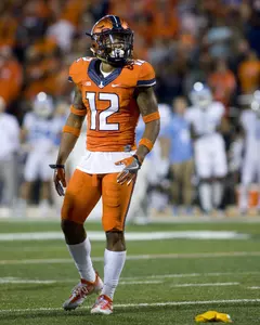 Chris James NCAA Football: North Carolina at Illinois